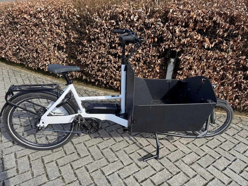 Elektrische bakfiets Riese & Muller ., Goederen, Elektrisch, Zo goed als nieuw, Ophalen