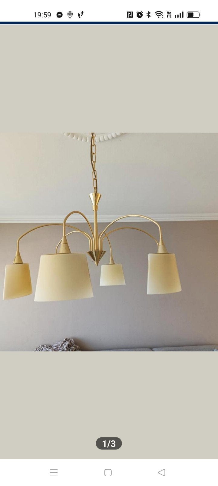 Verlichting te koop, Ophalen