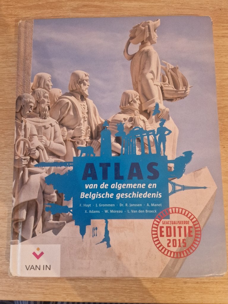 Atlas van de algemene en Belgische geschiedenis, Enlèvement, Utilisé, Autres atlas
