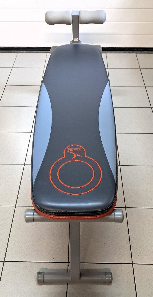 Banc abdos DOMYOS PA 660, Enlèvement, Utilisé, Bras, Banc d'exercice