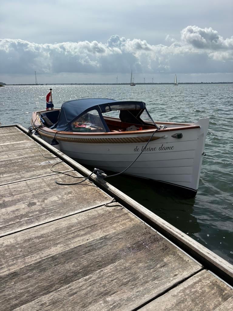 Gaastmeer Admiraal Sloep met Vlemmix wegtrailer, Watersport en Boten, Ophalen of Verzenden, Zo goed als nieuw