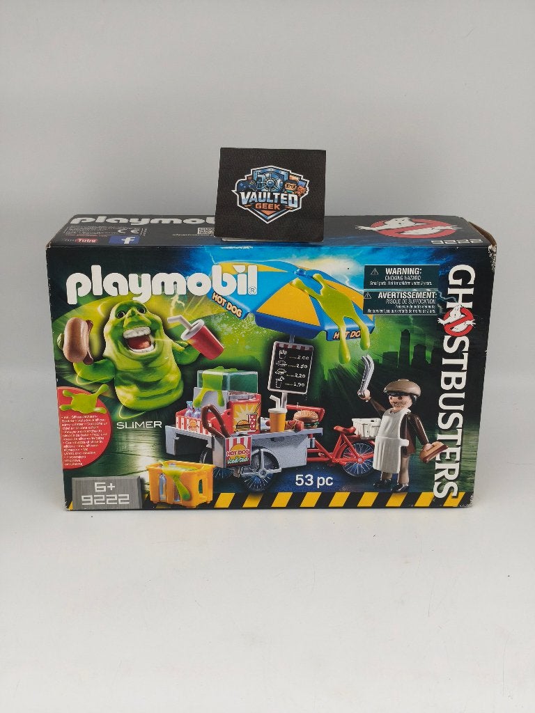 Stand à hot-dogs Playmobil Ghostbusters Smarter 9222, Neuf, Enlèvement ou Envoi, Autres séries, Kit complet