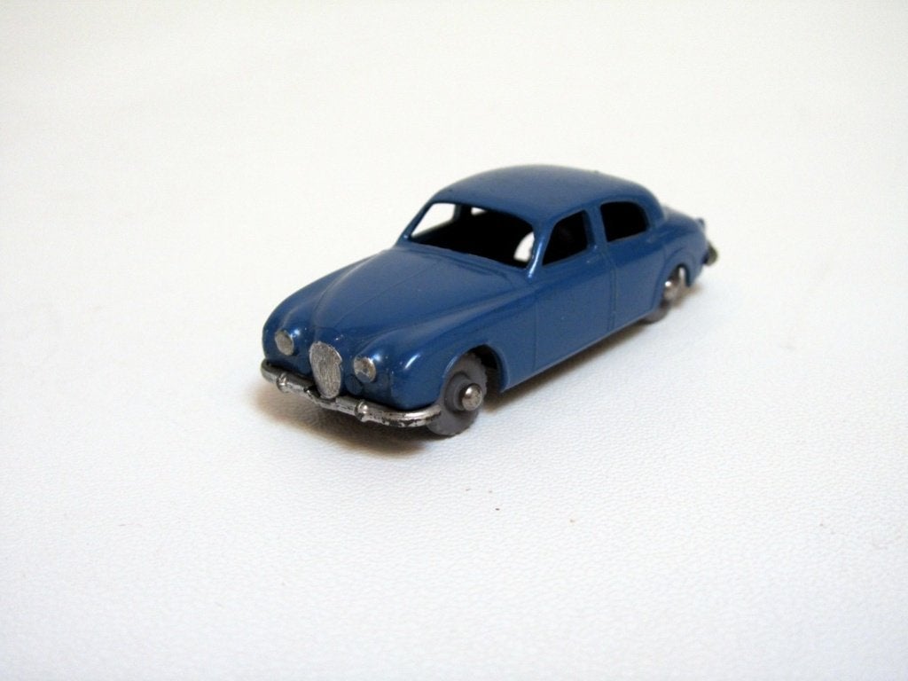 Jaguar 3,4 Litre 65a GPW 1959 Lesney Matchbox Regular Wheels, Ophalen of Verzenden, Zo goed als nieuw, Auto, Lesney