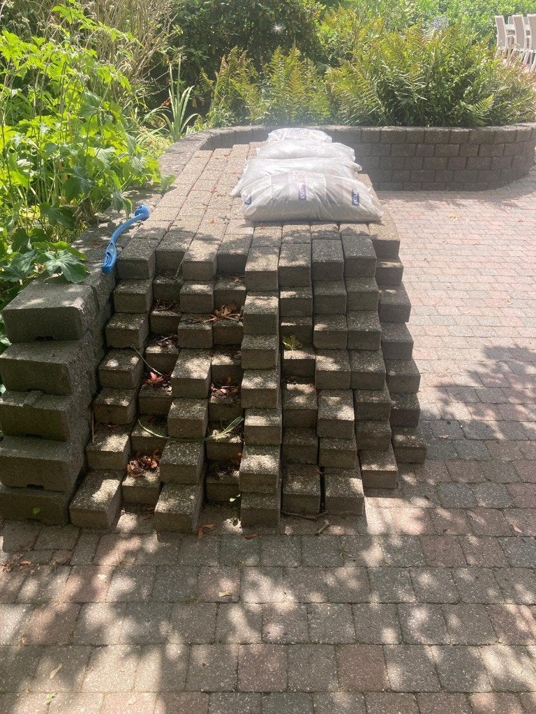 Klinkers - gratis af te halen, Enlèvement, Utilisé, 10 m²² ou plus, Briques