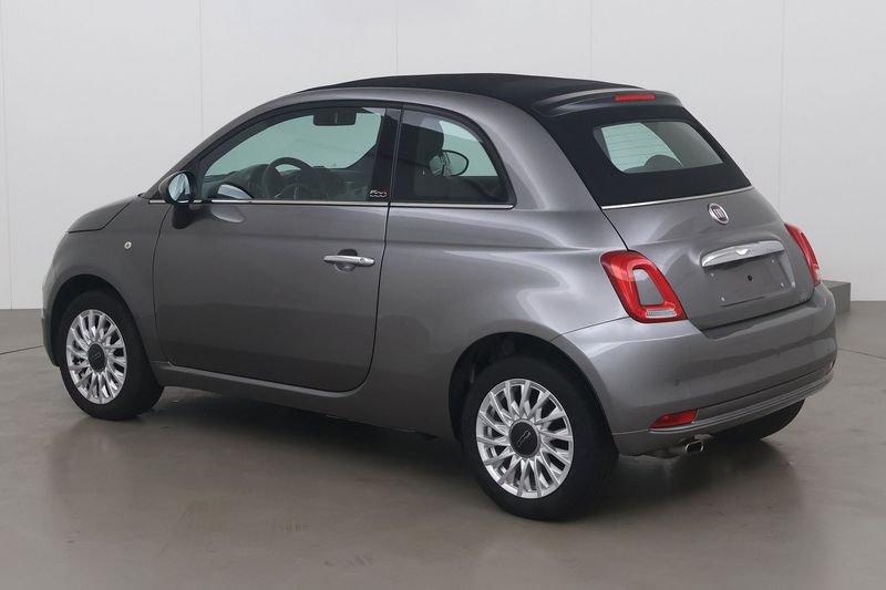 Fiat 500C lounge 69, Autos, 1242 cm³, Argent ou Gris, Euro 6, Entreprise