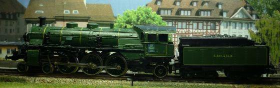 Marklin 3092 stoomlocomotief, Hobby en Vrije tijd, Ophalen, Wisselstroom, Gebruikt, Locomotief