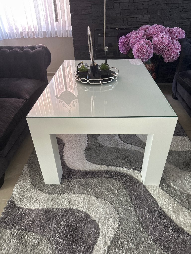 table basse, Maison & Meubles, 100 à 150 cm, Enlèvement, Verre, 50 – 75