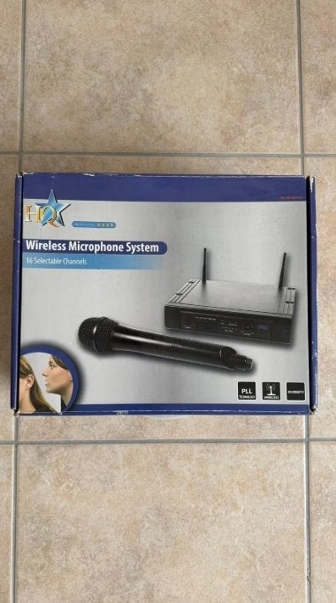 Système de microphone sans fil HQ HQ-MICW420, Enlèvement