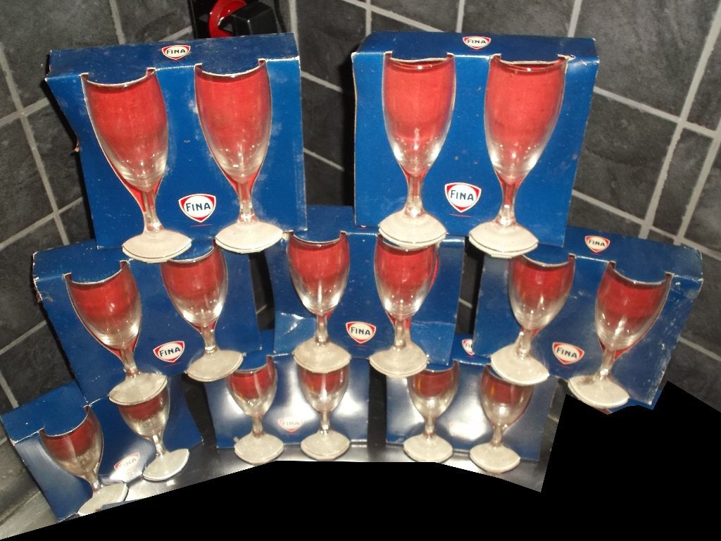 16 VERRES COLLECTORS FINA - NOUVEAUX, Enlèvement ou Envoi, Neuf, Autres types