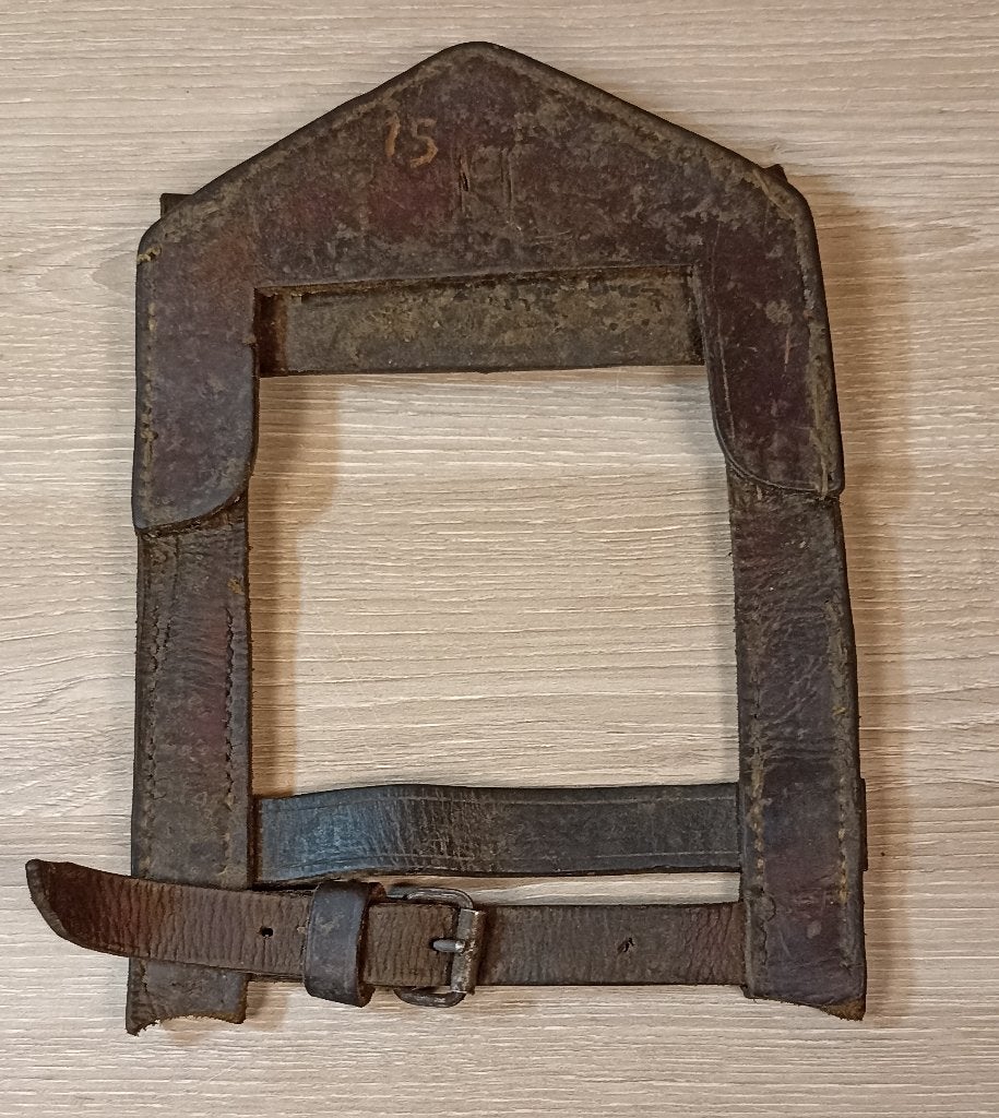 Porte-pelle Allemand d’infanterie en cuir d'époque ww1, Envoi, Armée de terre, Autres types