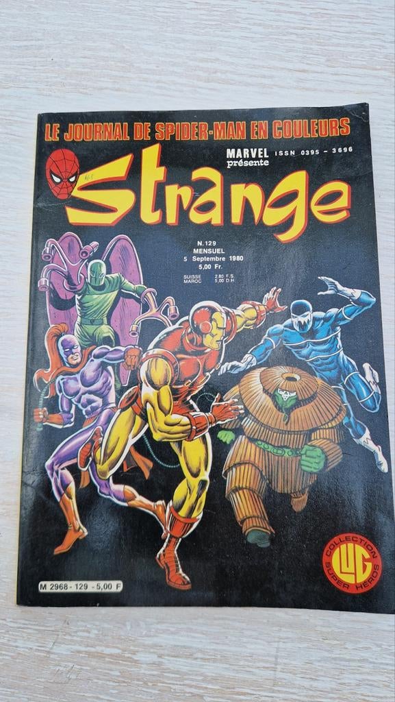 MARVEL Strange n129 1980, Enlèvement