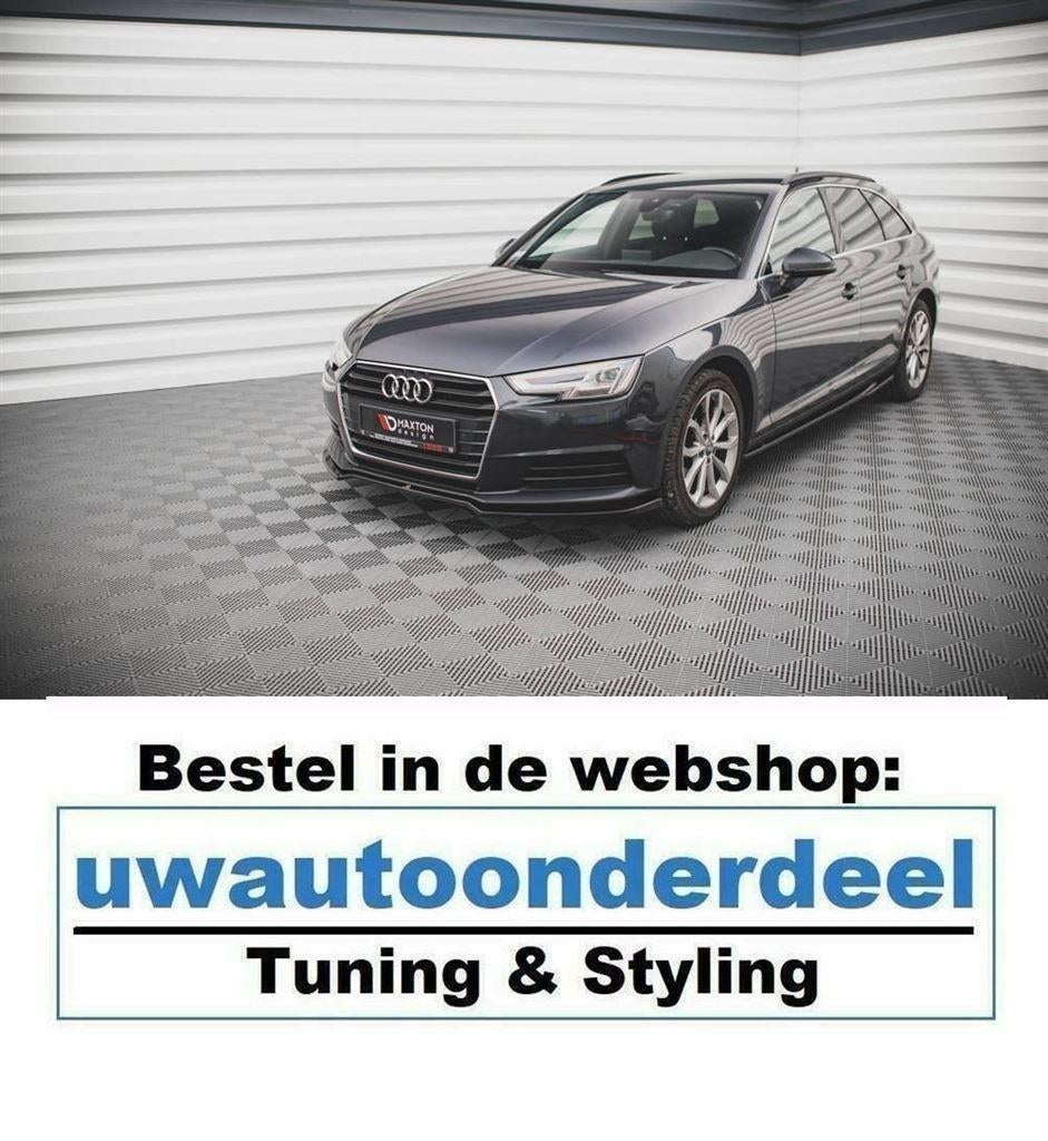 Maxton Design Spoiler Voorspoiler Lip Splitter Voor Audi A4, Verzenden