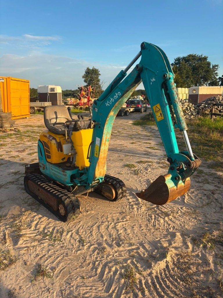 Minipelle Kubota u10, Enlèvement, Excavatrice