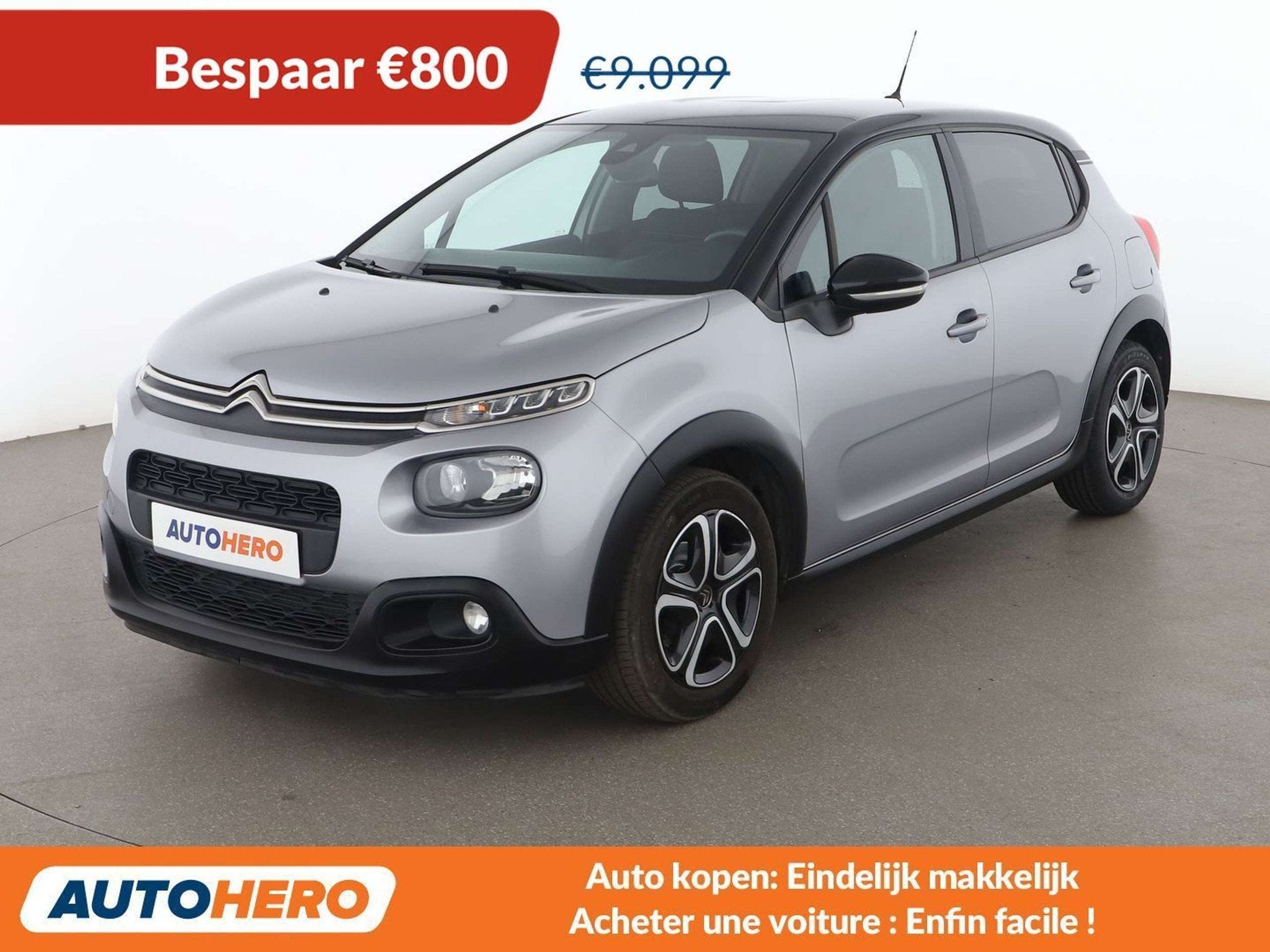 Citroën C3 1.2 PureTech Graphic, Autos, Argent ou Gris, Achat, Euro 6, 82 ch