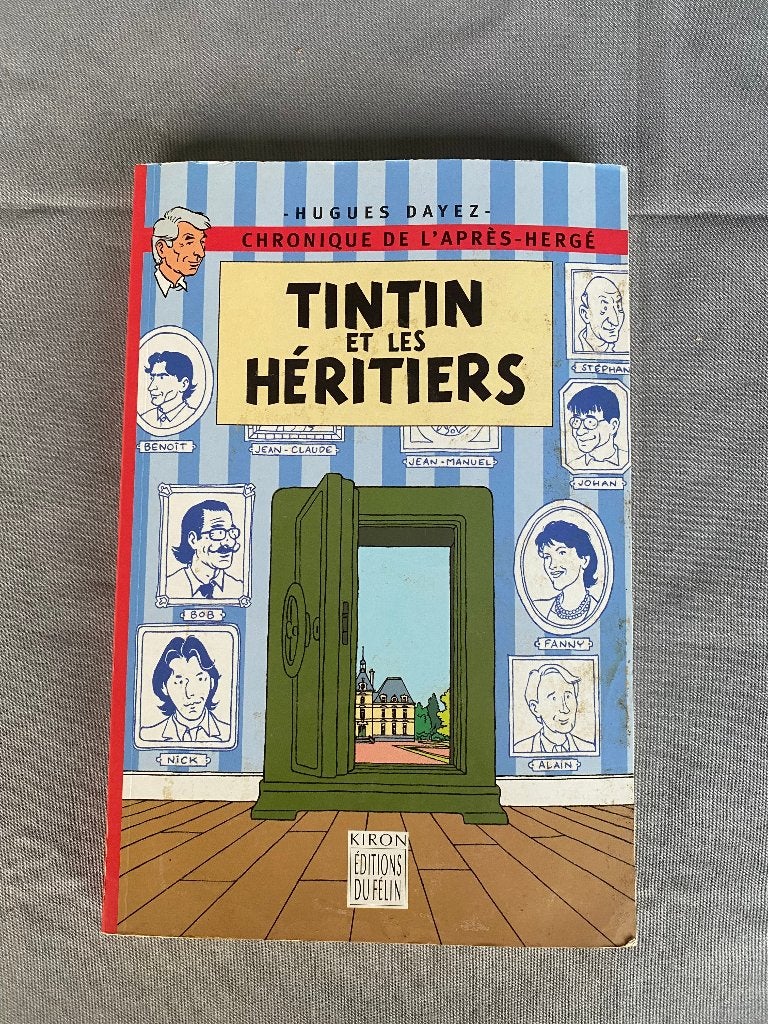 Tintin et les Héritiers - Ouvrage de référence français, Une BD, Enlèvement ou Envoi, Utilisé, Dayez Hugues