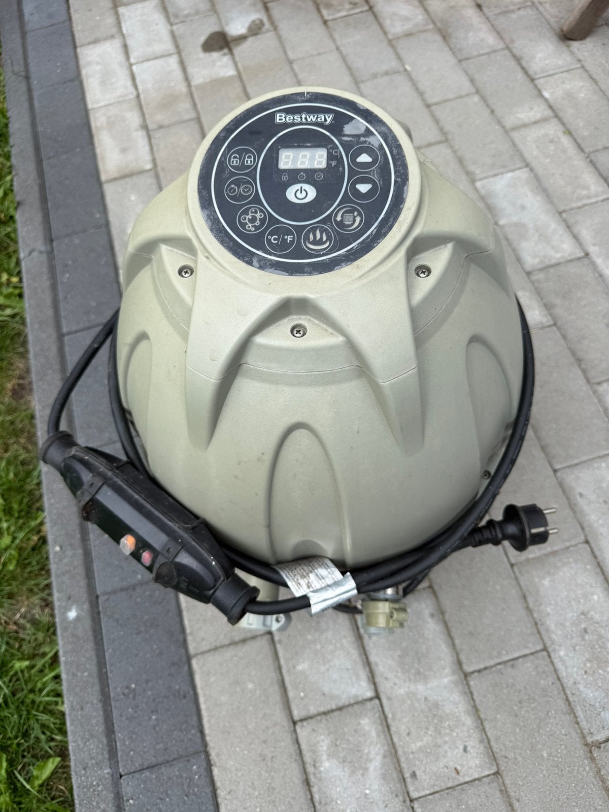 Bestway Lay-z Spa Lazy AirJet Pump, Tuin en Terras, Ophalen, Gebruikt