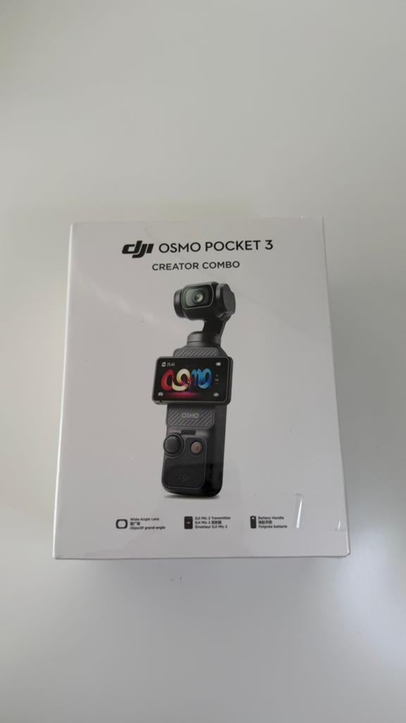 DJI, OSMO POCKET 3 CREATOR COMBO, Audio, Tv en Foto, Actiecamera's, Ophalen, Nieuw, Overige merken