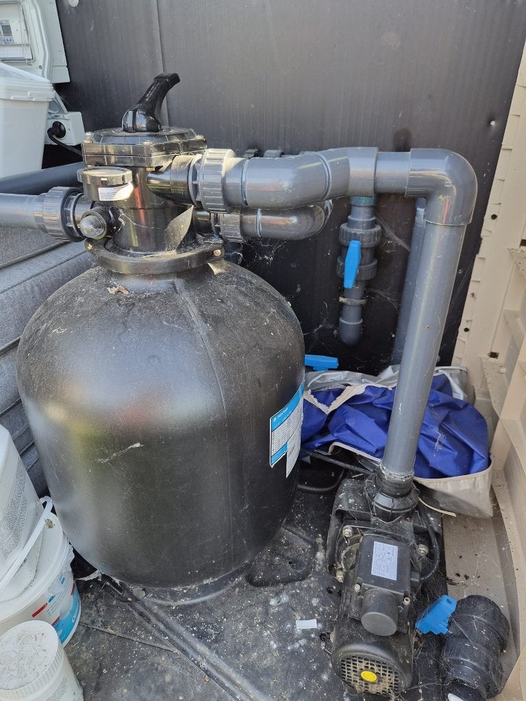 Système filtration piscine Pentair, Enlèvement, Utilisé, Pompe