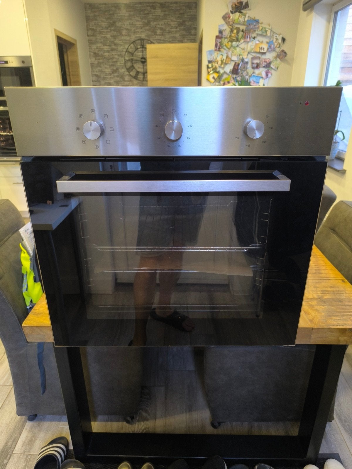 gratis oven, Ophalen, Gebruikt
