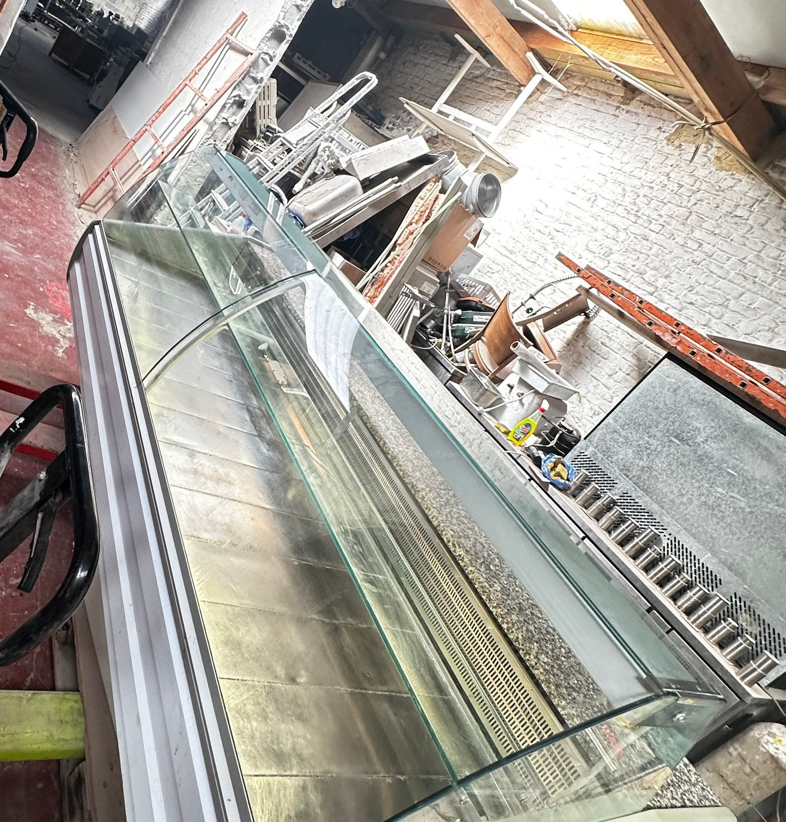 Koelkast op aanrecht in zeer goede staat.2,40m/90cm, Ophalen, Gebruikt, Koelen en Vriezen