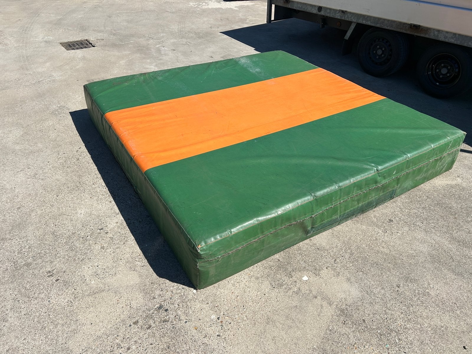 Tapis d'automne 200x200x30cm, Sports & Fitness, Enlèvement, Comme neuf