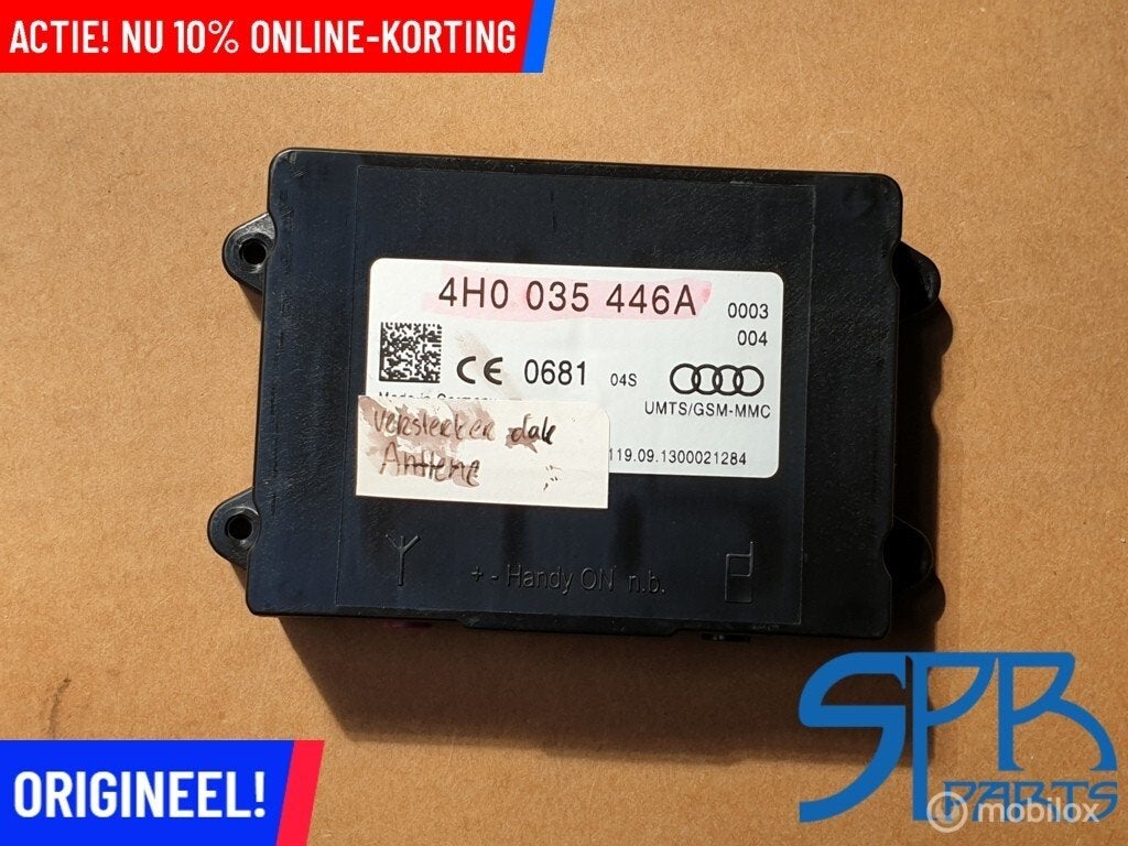 4H0035446A Antenneversterker Telefoon module Audi A3 A4 Q3, Audi, Gebruikt, Audi, Ophalen of Verzenden