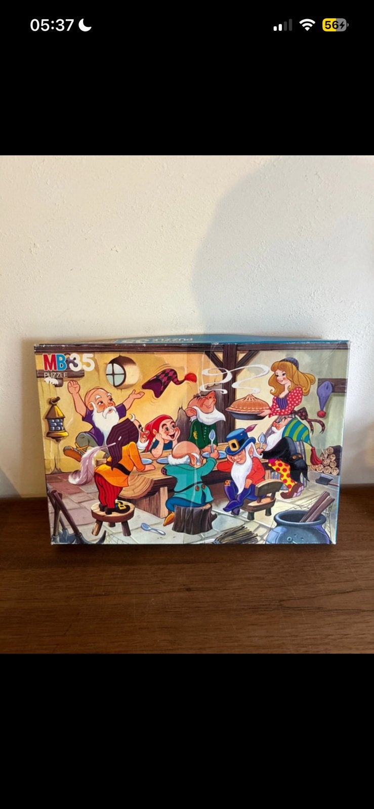 Oude fantasie puzzel Sneeuwwitje Jigsaw, Verzamelen, Ophalen of Verzenden