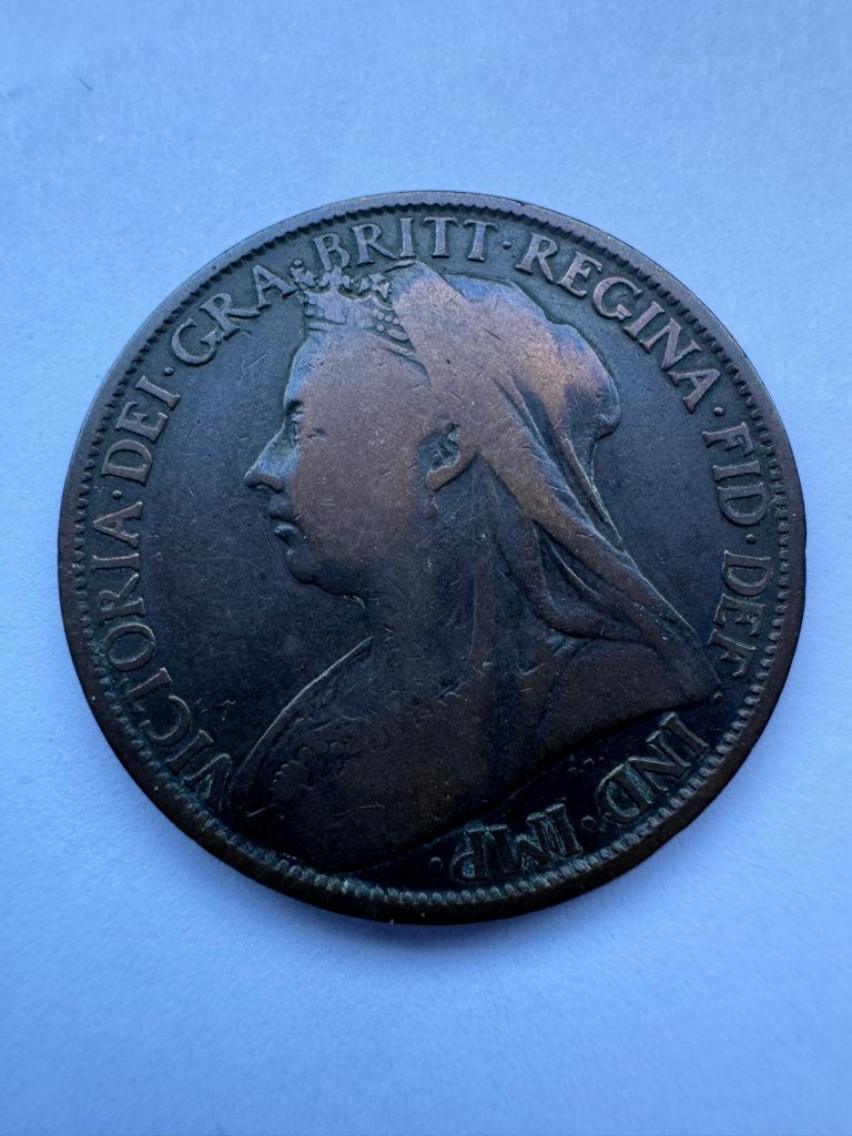 Royaume-Uni - 1 penny 1897 (Victoria), Enlèvement ou Envoi, Autres pays, Monnaie en vrac