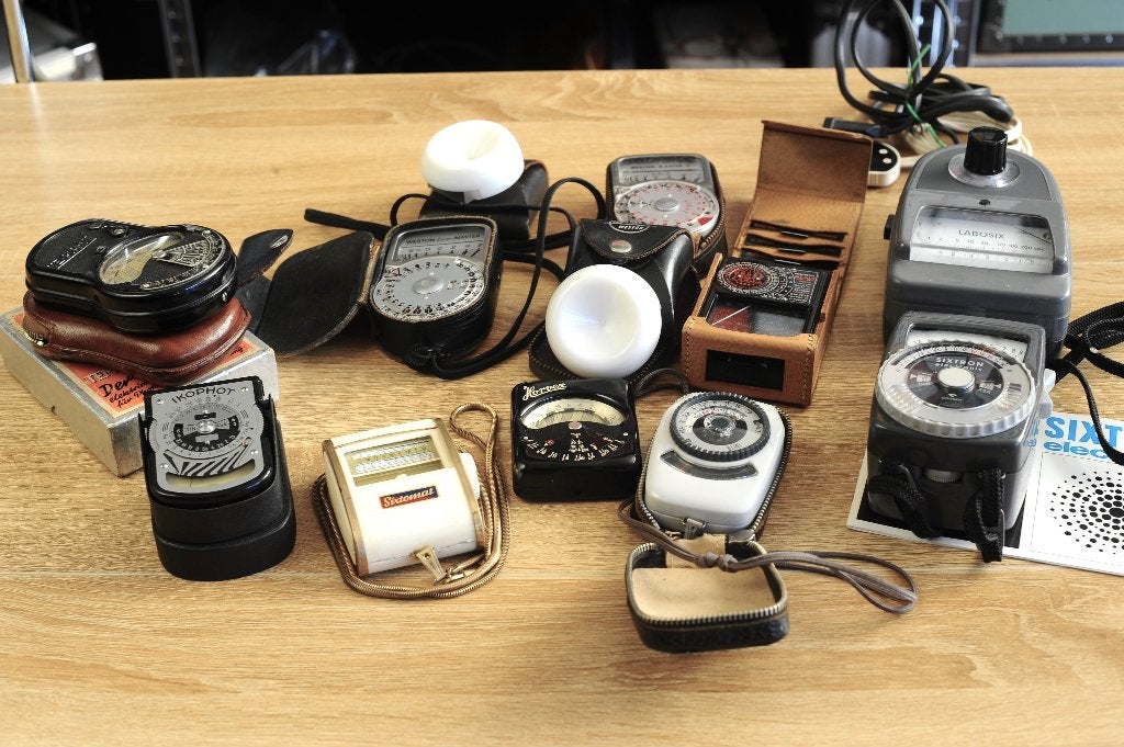 Oude lichtmeters, Audio, Tv en Foto, Ophalen of Verzenden, Niet werkend, Overige typen, Overige Merken