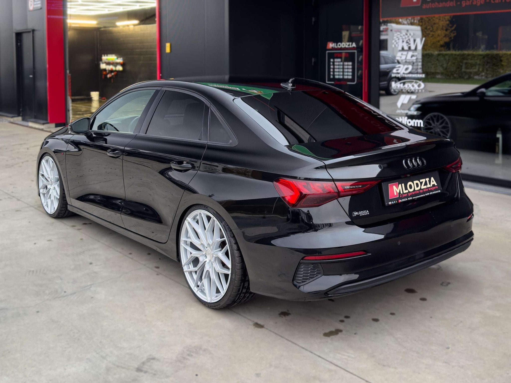 Audi A3 Limo S line TUNED Vmaxx 20" Japan Racing RS SEATS, Autos, Audi, Achat, Entreprise, Boîte manuelle, Alcantara