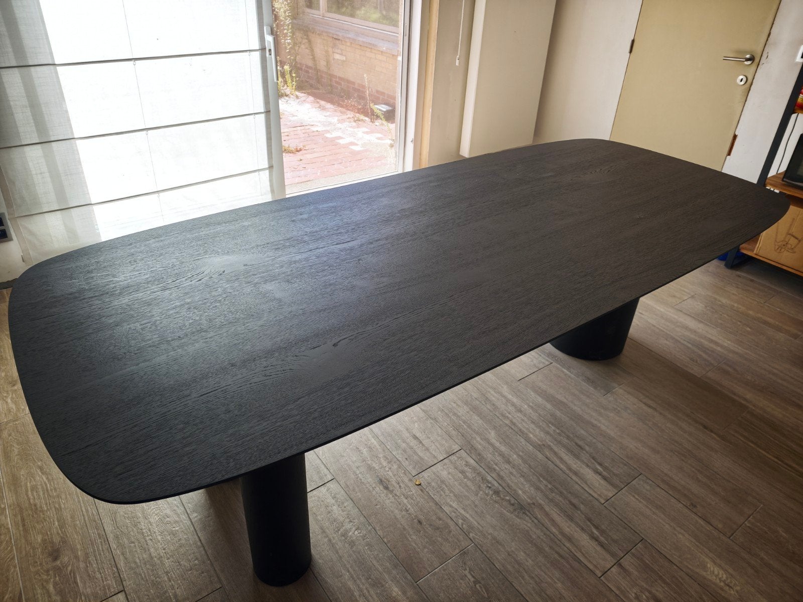 table noire 260 x 110, Maison & Meubles, Enlèvement