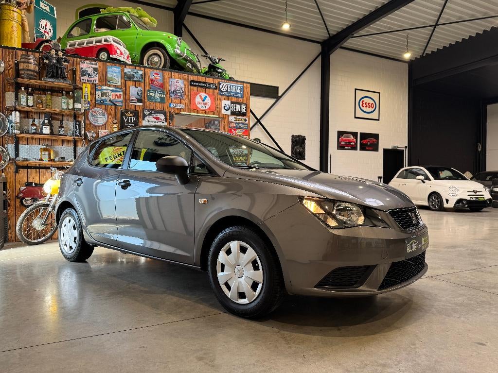 SEAT IBIZA 1.0 BENZINE 55.000 KM - TOPSTAAT - GARANTIE -, Auto's, Seat, Voorwielaandrijving, Stof, Ibiza, Bedrijf