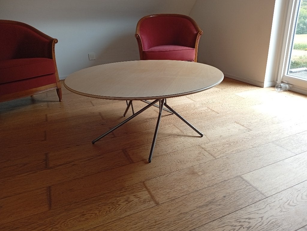 Table de salon Molteni, 50 – 75, Rond, Enlèvement, Utilisé