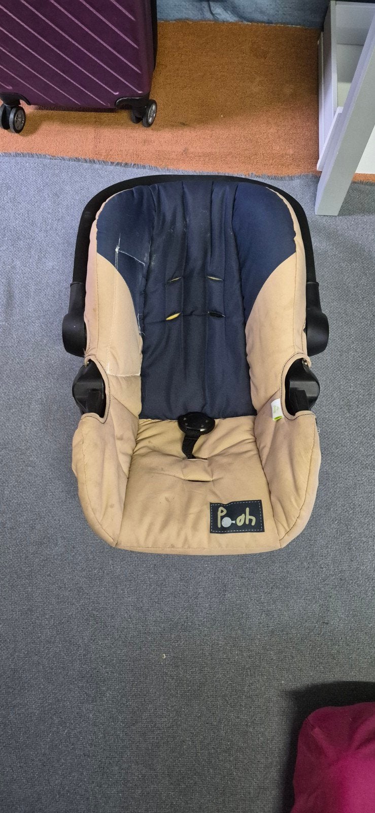 Hauck Autostoel, Enfants & Bébés, Relax bébé, Enlèvement, Utilisé, Autres marques, Avec ceinture(s)