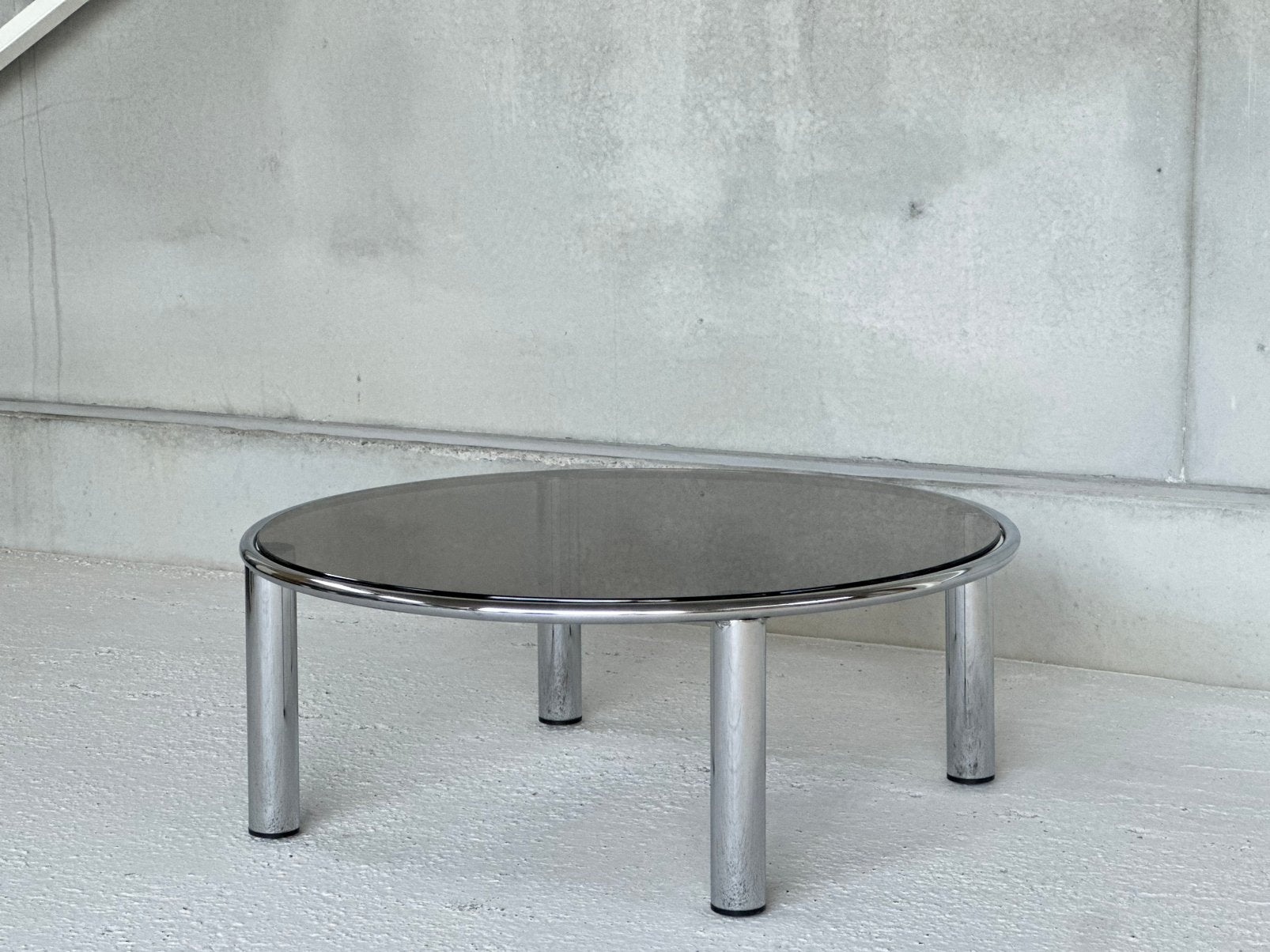 Vintage chroom coffeetable 1980s, Enlèvement