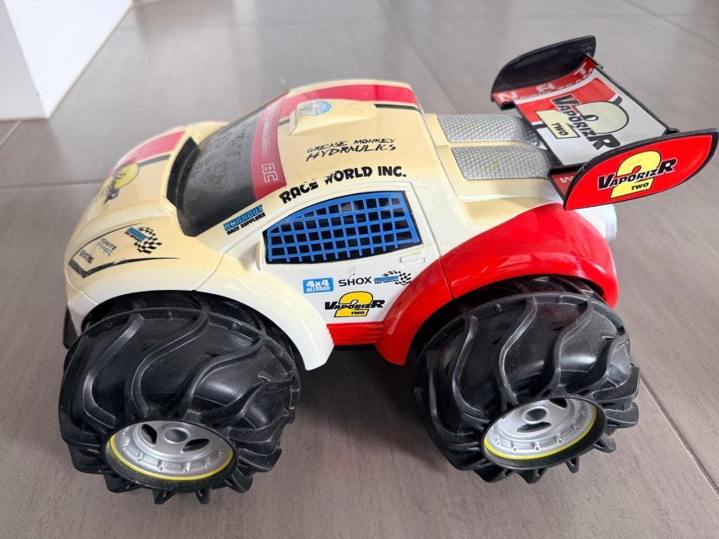 race auto op batterijen, Utilisé