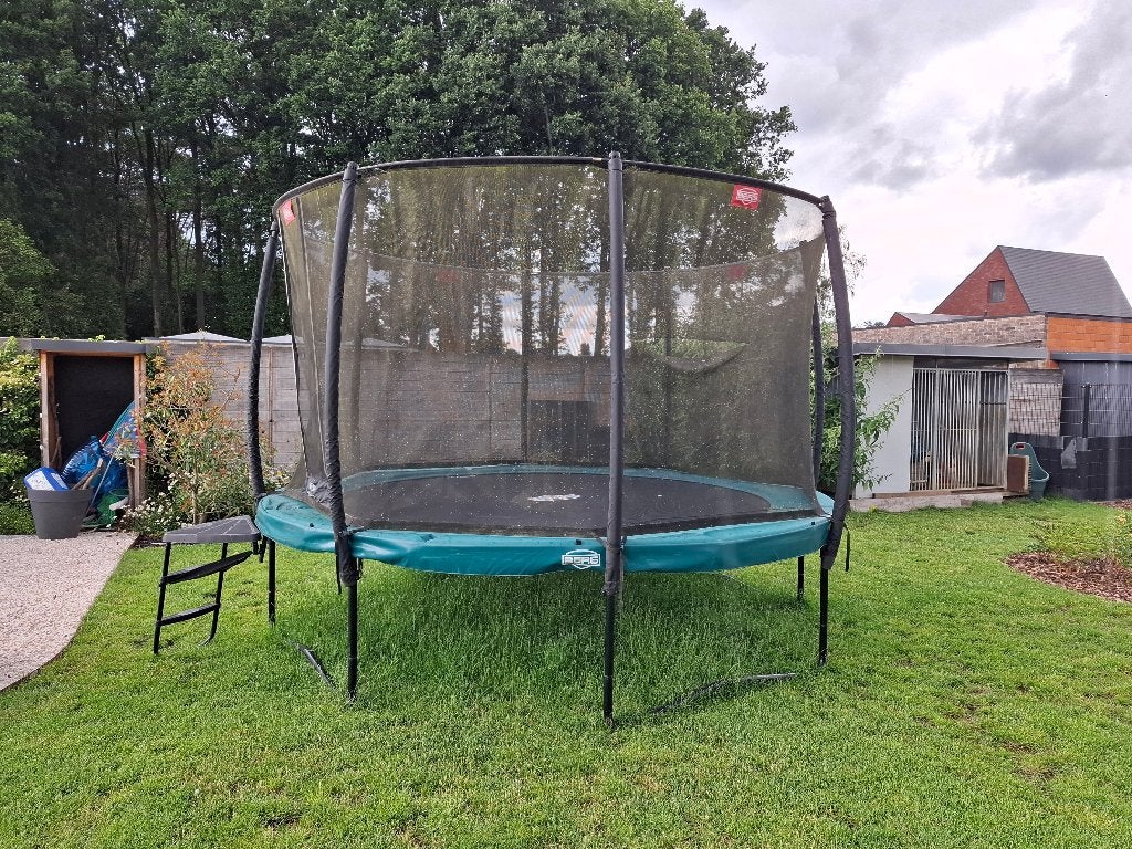 Trampoline Berg, Sport en Fitness, Overige Sport en Fitness, Ophalen, Gebruikt