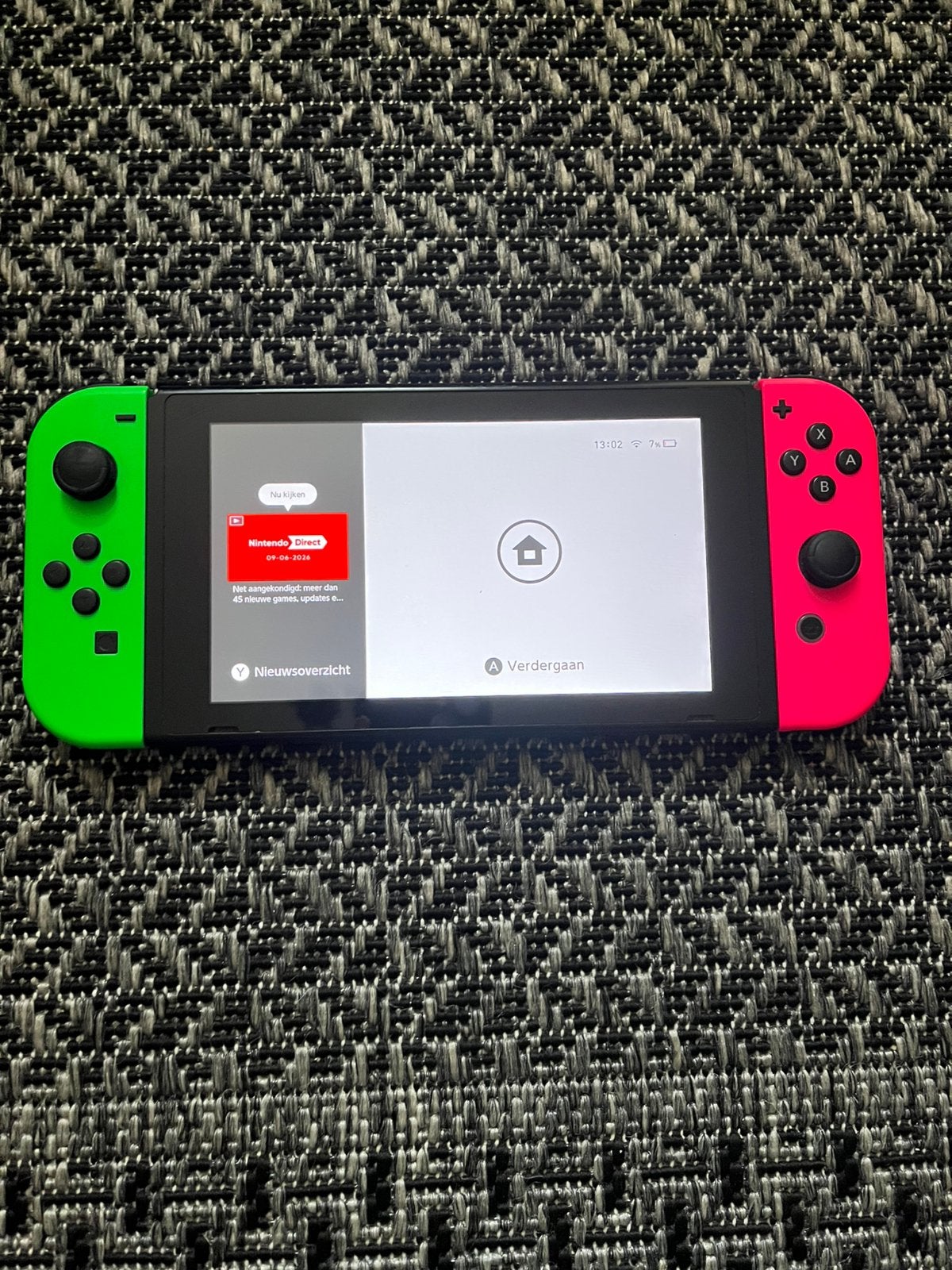 Nintendo switch, Ophalen, Zo goed als nieuw