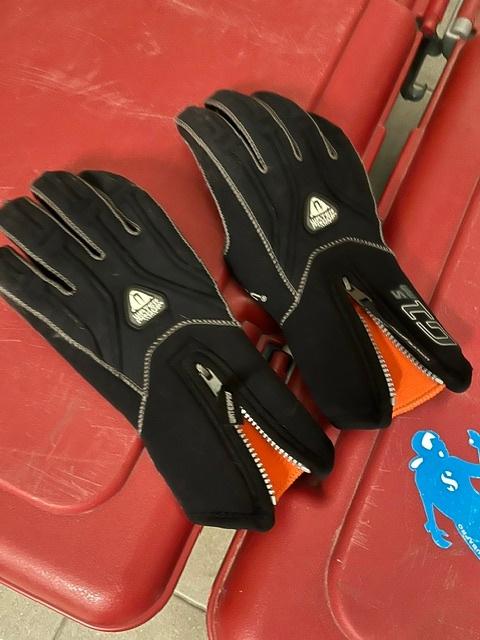 Duikhandschoenen Waterproof 5 mm, size L, Watersport en Boten, Duiken, Ophalen, Zo goed als nieuw, Overige typen