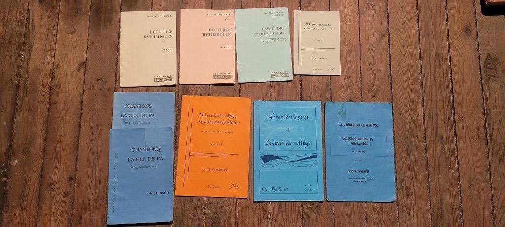 Livres solfège, Livres, Enlèvement, Utilisé, Général