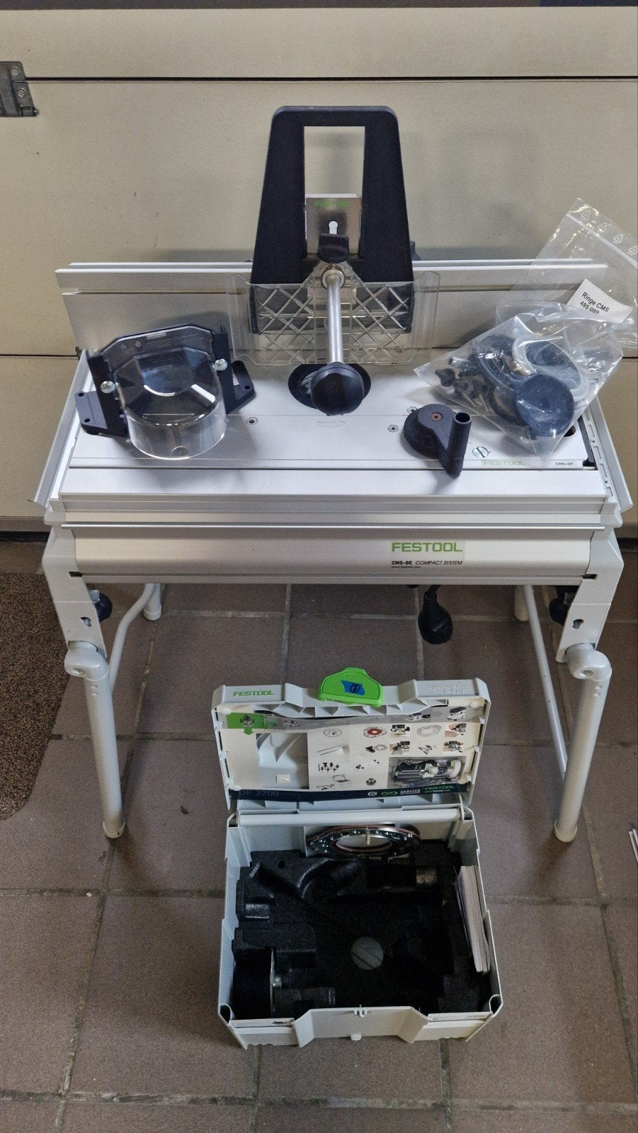 Festool CMS-OF 2200 SET in nieuwstaat, Ophalen