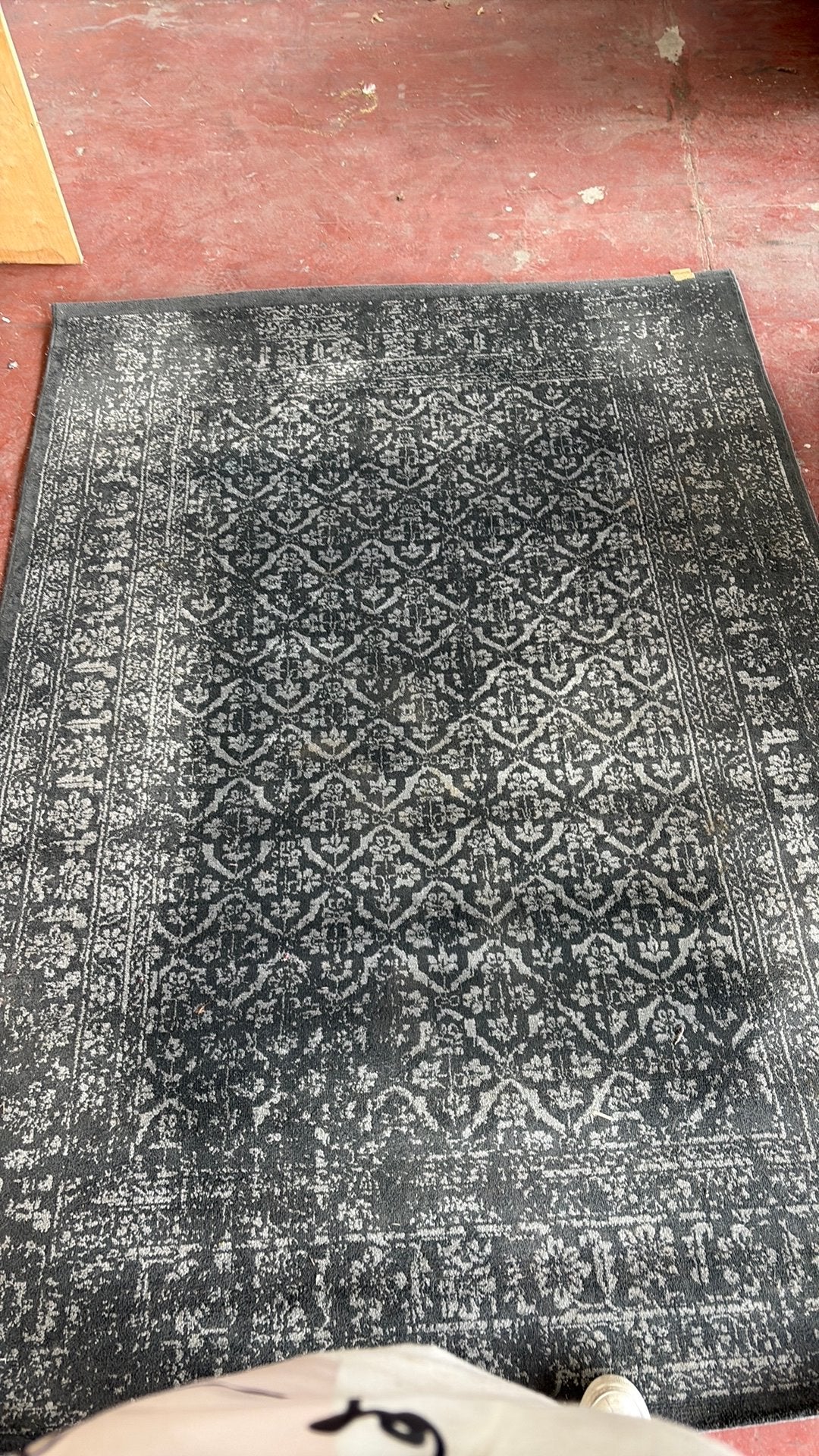 Tapis 225x160 bleu gris, Maison & Meubles, Enlèvement, Comme neuf, Bleu