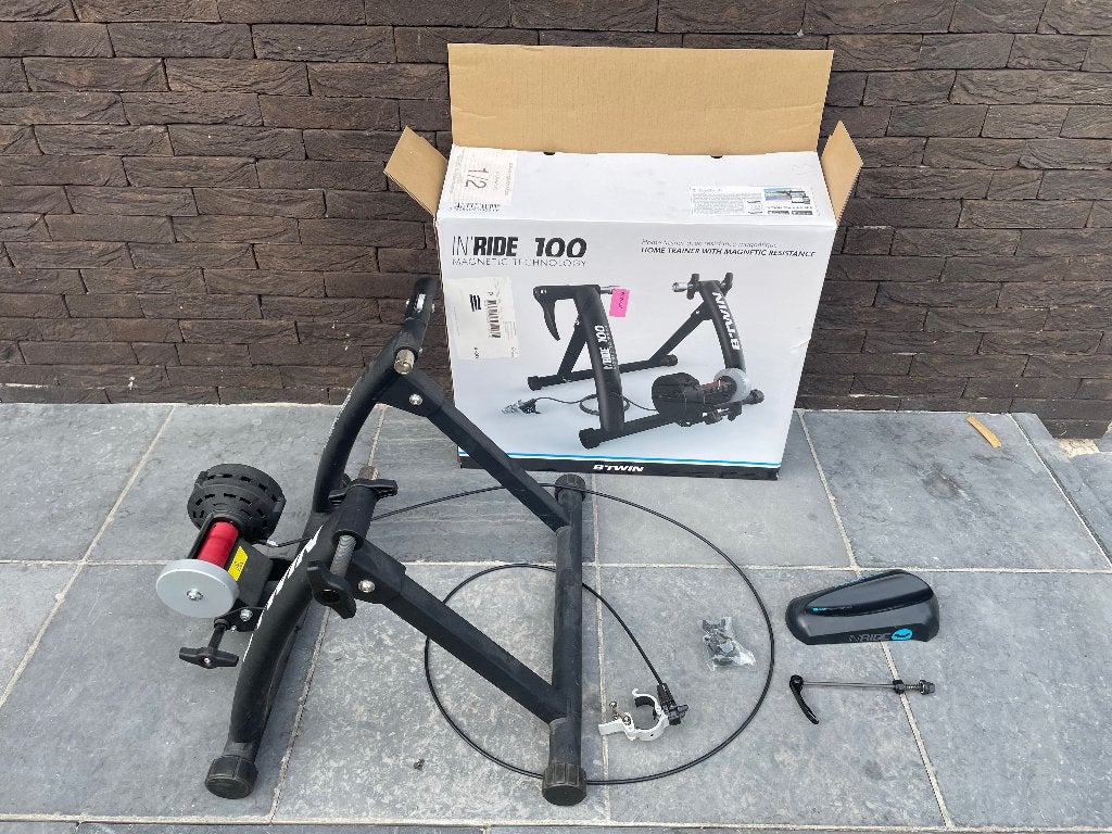 BTWIN in ride 100 fietsrollen, Sport en Fitness, Ophalen, Zo goed als nieuw, Overige typen