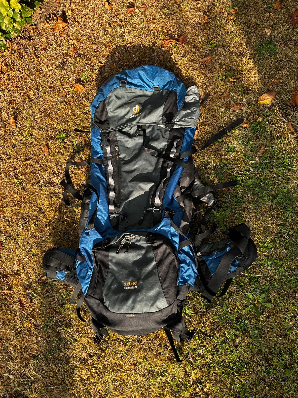 Deuter Aircontact Variflex 75+10l, Ophalen, Zo goed als nieuw, Rugzak