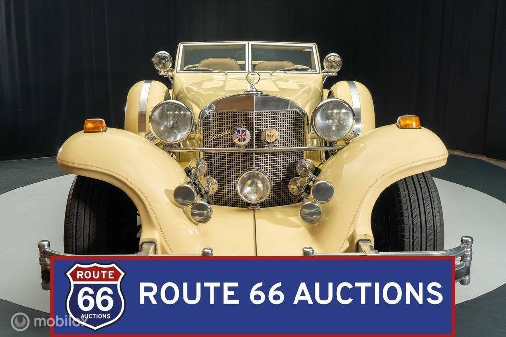 Excalibur Roadster Series IV | 1981 | Route 66 Auctions, Autres marques, Achat, Entreprise, Boîte manuelle