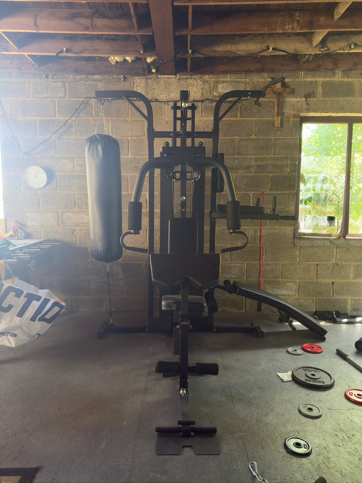 Krachttoestel, Sport en Fitness, Ophalen, Zo goed als nieuw
