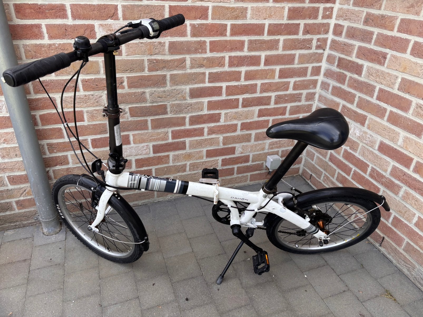 Plooifiets/vouwfiets Dahon D7 - 20 inch wielen, Fietsen en Brommers, Ophalen, Gebruikt, Versnellingen, Totaal opvouwbaar