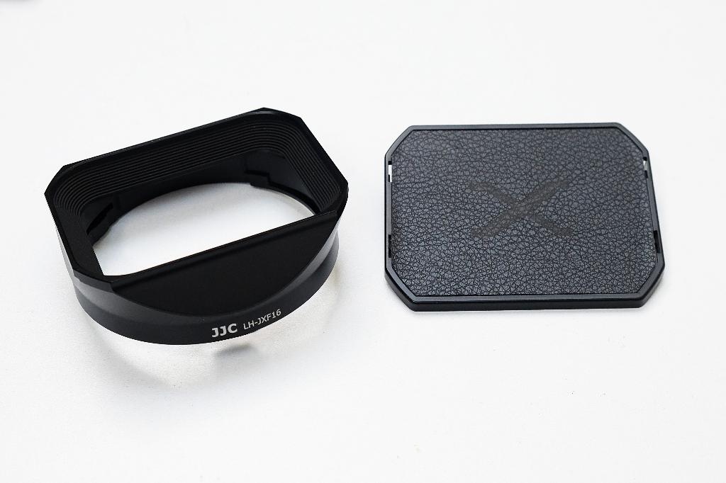 XF16 JJC Square Metal Lens Hood for Fujifilm, Audio, Tv en Foto, Ophalen of Verzenden, Zo goed als nieuw