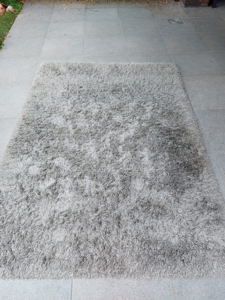 Hoogpolig tapijt, Huis en Inrichting, Stoffering | Tapijten en Vloerkleden, Ophalen, 100 tot 150 cm, Bruin, 200 cm of meer