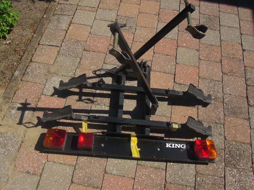 Porte-vélos King, Enlèvement, 2 vélos, Utilisé, Support d'attelage